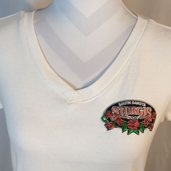 Hot Leathers Sturges 2007 Women's Tee - Picture 2 of 6